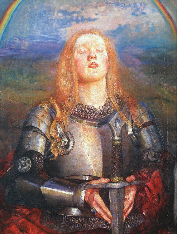 Annie Louise Swynnerton Joan of Arc France oil painting art